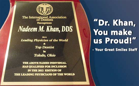Top Dentist Toledo, OH Nadeem Khan, DDS Top Dentist Toledo, OH Nadeem Khan, DDS
