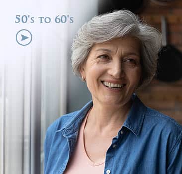 50’s to 60’s - Treatments by Age