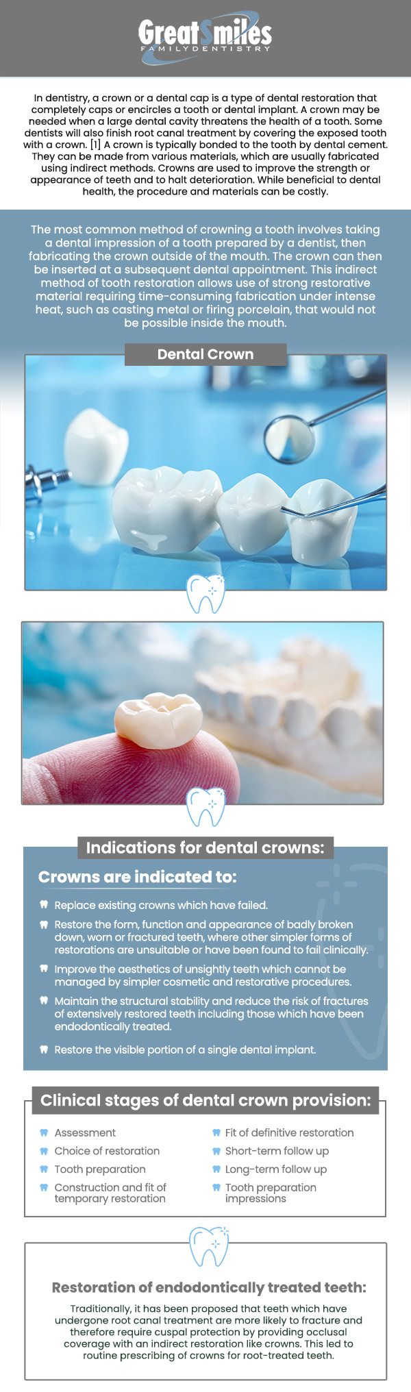 Affordable dental crowns offer a cost-effective solution for restoring damaged teeth without compromising quality. Dr. Nadeem Khan, DDS, at Great Smiles Family Dentistry provides various crown options to fit your budget, ensuring lasting durability and improved oral function. With proper care, these crowns can help maintain a healthy, beautiful smile. For more information, contact us. We are conveniently located at 4646 Nantuckett Dr Suite D, Toledo, OH 43623. Affordable dental crowns offer a cost-effective solution for restoring damaged teeth without compromising quality. Dr. Nadeem Khan, DDS, at Great Smiles Family Dentistry provides various crown options to fit your budget, ensuring lasting durability and improved oral function. With proper care, these crowns can help maintain a healthy, beautiful smile. For more information, contact us. We are conveniently located at 4646 Nantuckett Dr Suite D, Toledo, OH 43623.